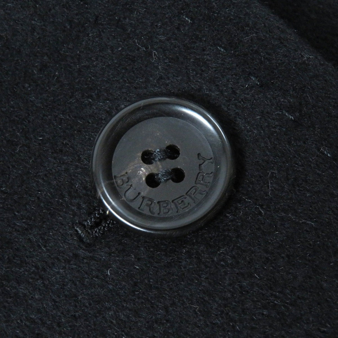 BURBERRY LONDON coat Outer: 63% Angora, Outer: 37% Wool, Lining: Cupra black Women 40 Used Authentic