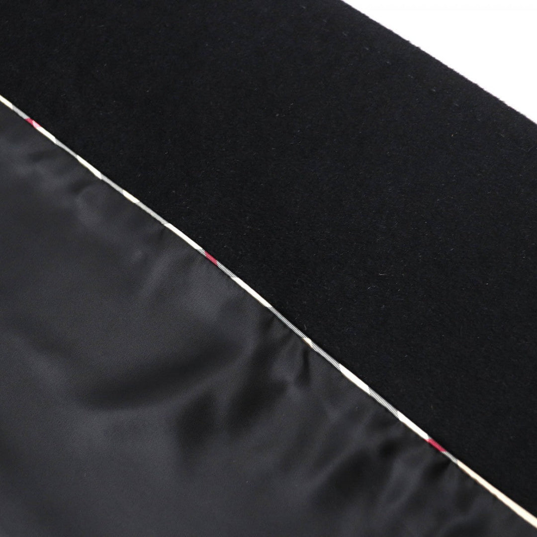 BURBERRY LONDON coat Outer: 63% Angora, Outer: 37% Wool, Lining: Cupra black Women 40 Used Authentic