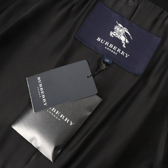BURBERRY LONDON coat Outer: 63% Angora, Outer: 37% Wool, Lining: Cupra black Women 40 Used Authentic