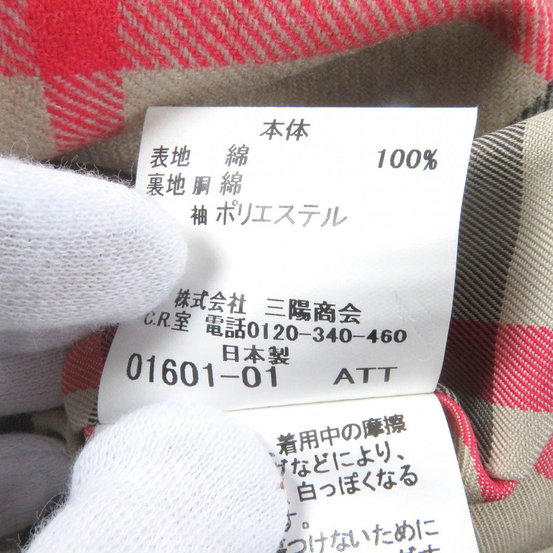 BURBERRY LONDON coat Outer: 100% cotton, Lining: cotton, Lining: polyester, Lining: 90% wool, Lining: 10% cashmere Dark navy mens Used Authentic