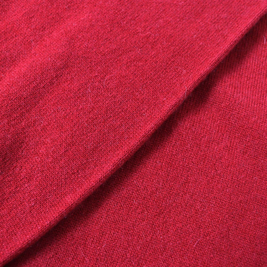 HERMES Scarf cashmere Red