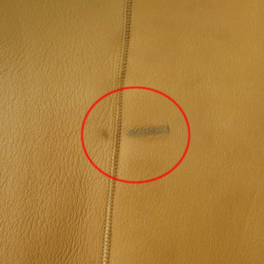 COACH Mouton jacket 23135 Main: Wool, Leather part: Sheepskin, Leather part: Cowhide Ivory light brown Women Used Authentic