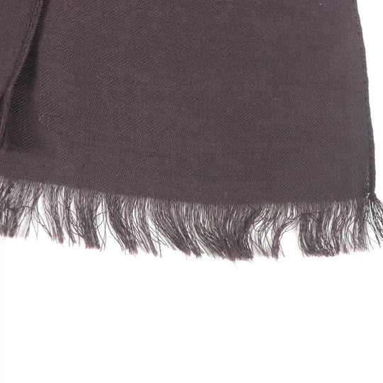 GUCCI Scarf 165904 Main: 70% wool, Main: 30% silk Brown mens Used Authentic