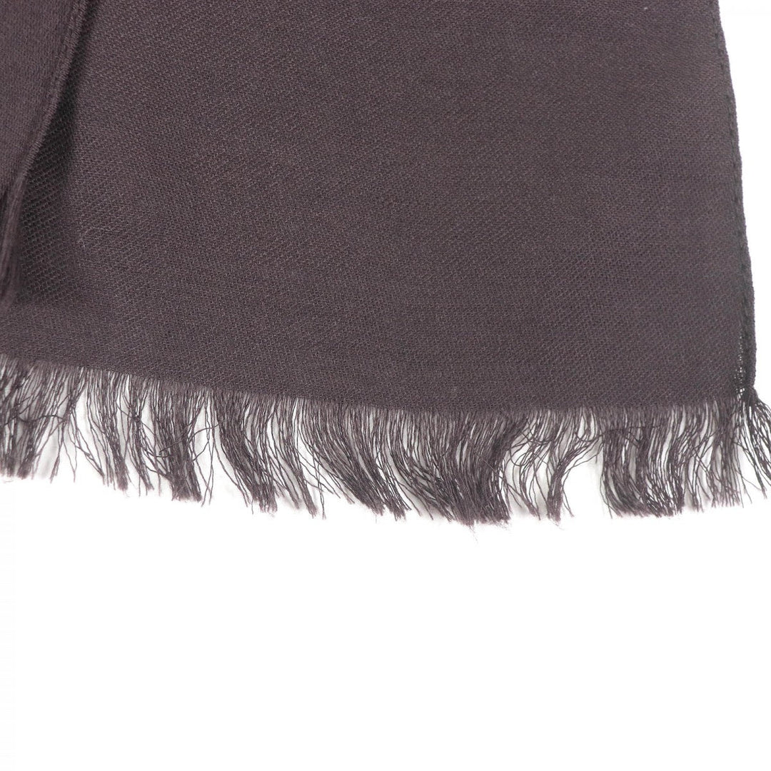 GUCCI Scarf 165904 Main: 70% wool, Main: 30% silk Brown mens Used Authentic