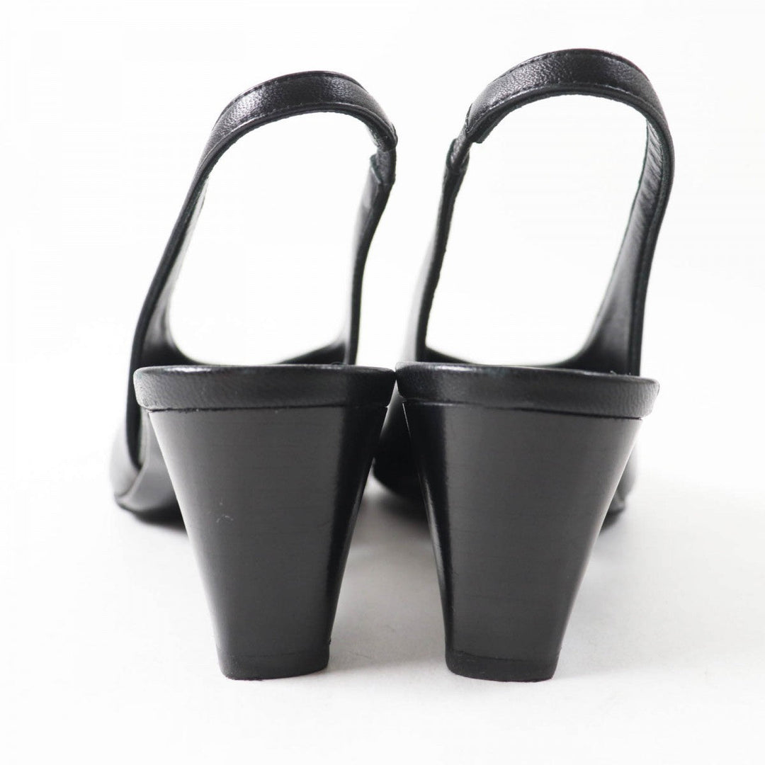 HERMES pumps 241136Z leather black Antim 35