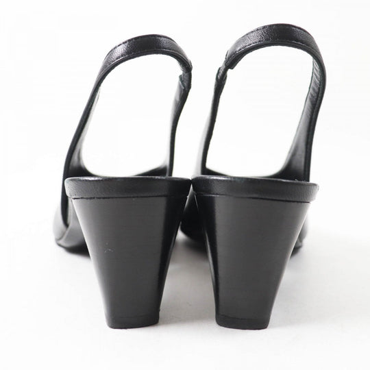 HERMES pumps 241136Z leather black Antim 35