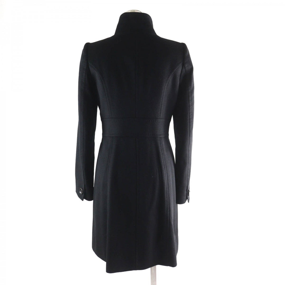 BURBERRY BLACK LABEL coat FNE14-945-09 Outer: 100% cashmere, Lining: 100% cupra black Women 38 Used Authentic