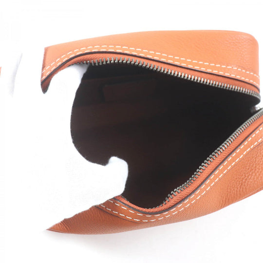 COACH business bag CH077 Main: Leather Brown Large Travel Kit Coach Stripes mens Used Authentic