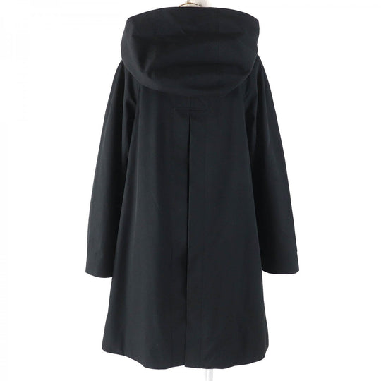 BURBERRY coat 8018746 Outer: 100% cotton, Lining: 100% cotton black Women 38 Used Authentic