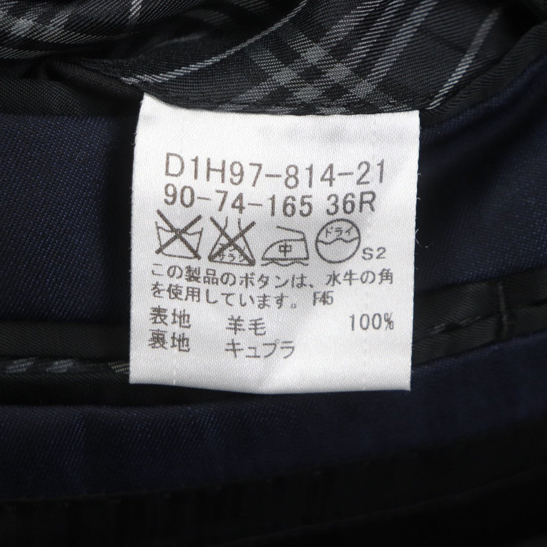 BURBERRY BLACK LABEL suit wool Navy 36