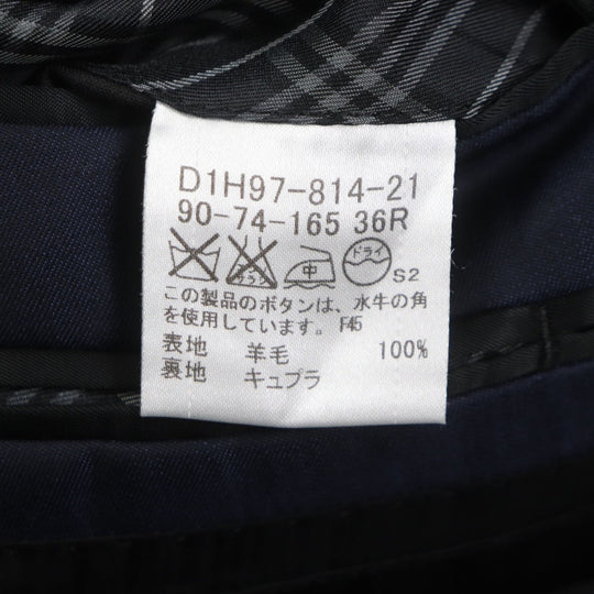 BURBERRY BLACK LABEL suit wool Navy 36