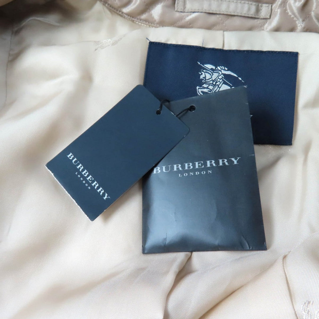 BURBERRY LONDON trench coat FS127-815 Outer material: 100% polyester, Filling: 100% polyester, Lining: 100% cupra, Part: Cowhide beige Women 44 Used Authentic