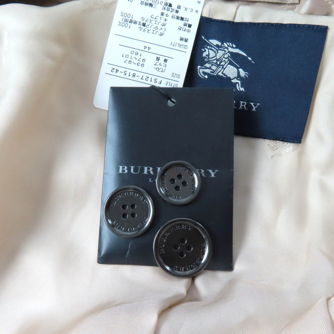 BURBERRY LONDON trench coat FS127-815 Outer material: 100% polyester, Filling: 100% polyester, Lining: 100% cupra, Part: Cowhide beige Women 44 Used Authentic