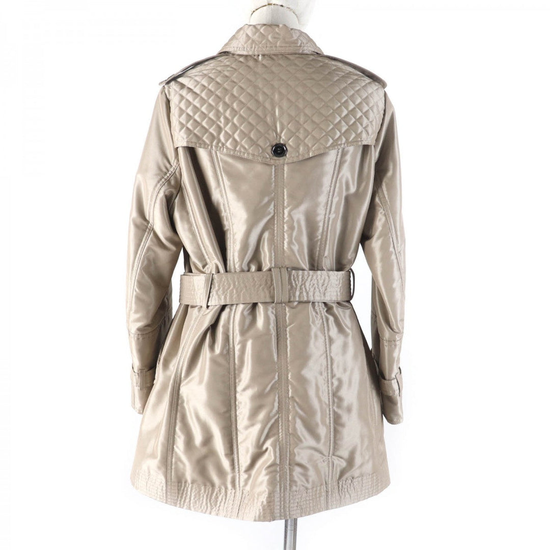 BURBERRY LONDON trench coat FS127-815 Outer material: 100% polyester, Filling: 100% polyester, Lining: 100% cupra, Part: Cowhide beige Women 44 Used Authentic