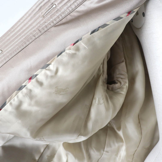 BURBERRY LONDON trench coat FS127-815 Outer material: 100% polyester, Filling: 100% polyester, Lining: 100% cupra, Part: Cowhide beige Women 44 Used Authentic