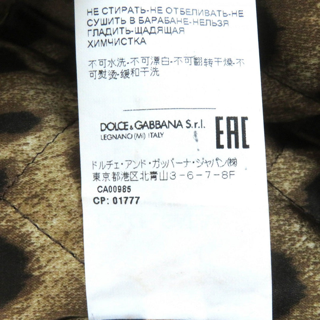 DOLCE&GABBANA Jacket Outer: 75% modacrylic, Outer: 25% polyester, Lining: 97% polyester, Lining: 3% elastane (polyurethane), Filling: 100% polyester black Women 36 Used Authentic