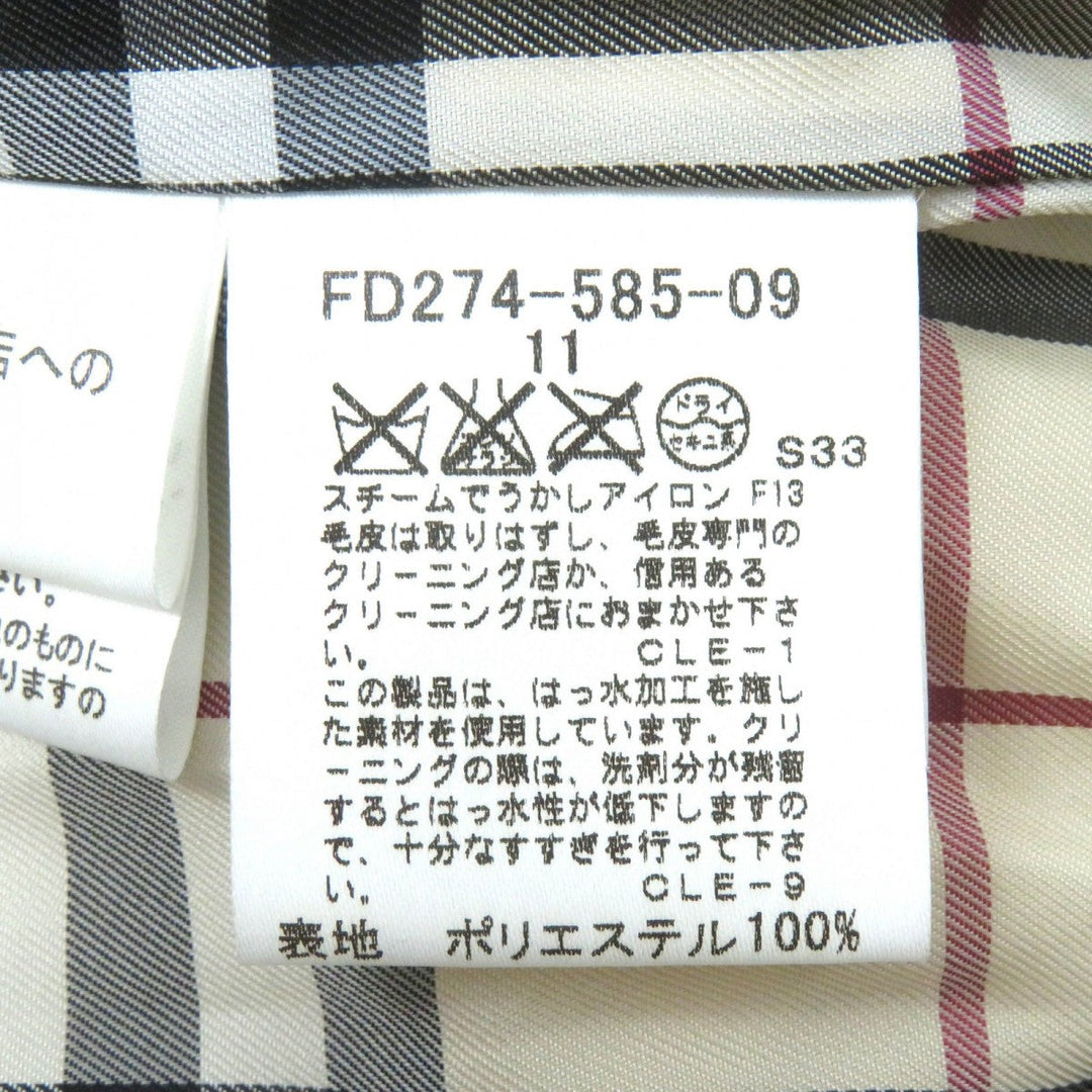 BURBERRY LONDON down coat polyester black 11