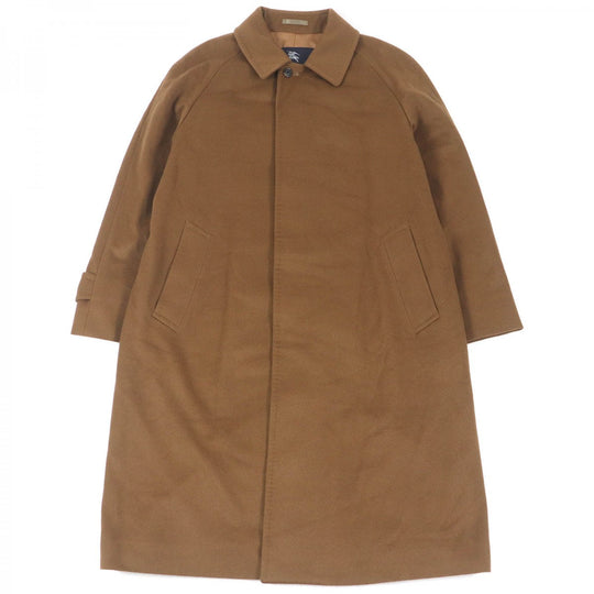 BURBERRY LONDON Stainless collar coat Main: 100% cashmere, lining: cupra, lining: polyester Brown mens Used Authentic