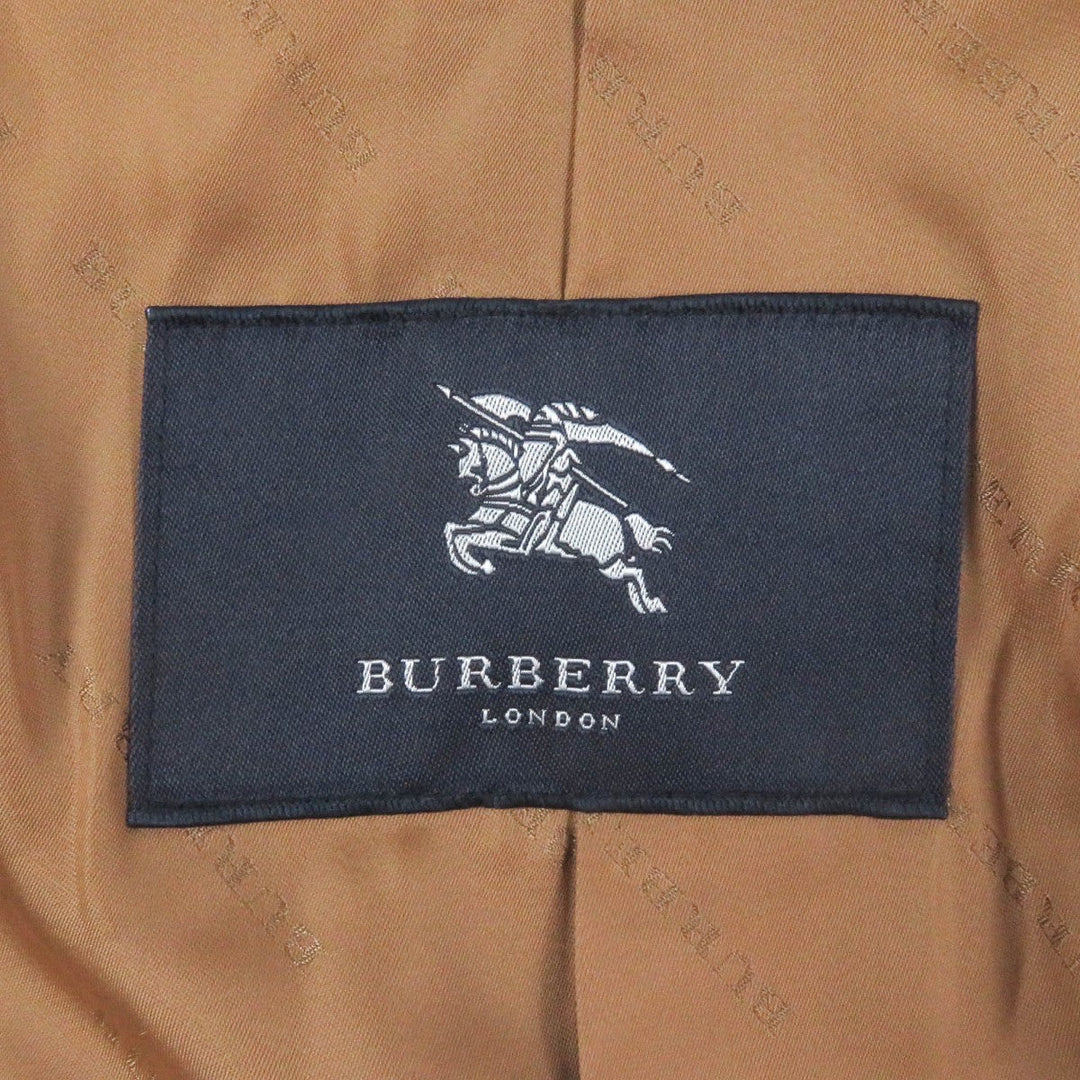 BURBERRY LONDON Stainless collar coat Main: 100% cashmere, lining: cupra, lining: polyester Brown mens Used Authentic