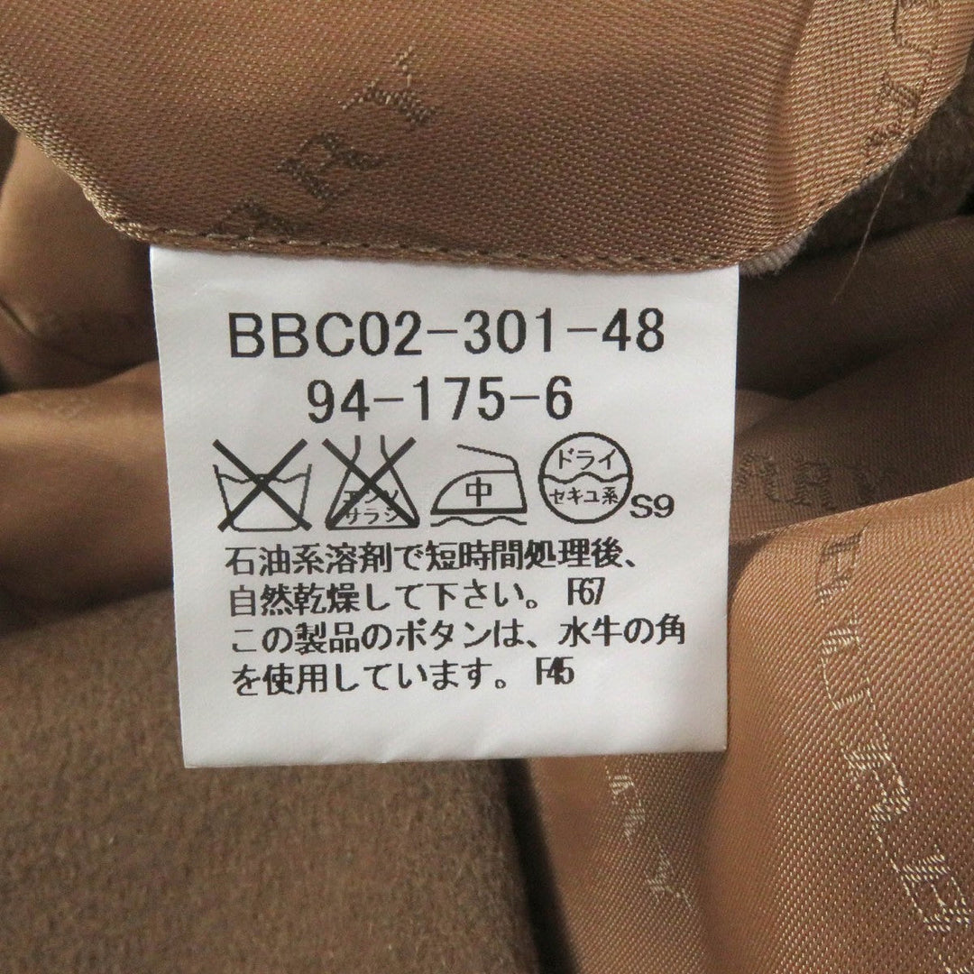 BURBERRY LONDON Stainless collar coat Main: 100% cashmere, lining: cupra, lining: polyester Brown mens Used Authentic