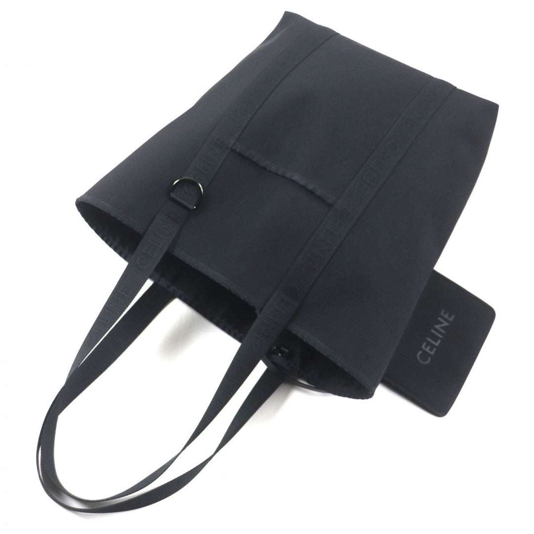 CELINE Tote Bag 11008 Main: Nylon black Trekking Bar Tikal Kaba mens Used Authentic