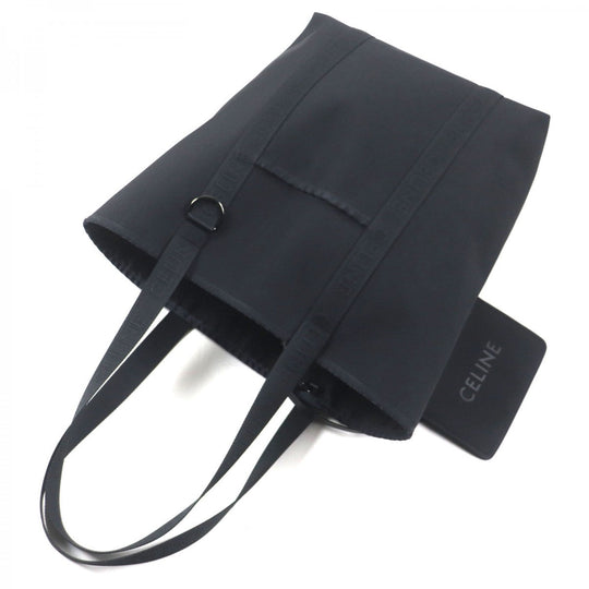 CELINE Tote Bag 11008 Main: Nylon black Trekking Bar Tikal Kaba mens Used Authentic