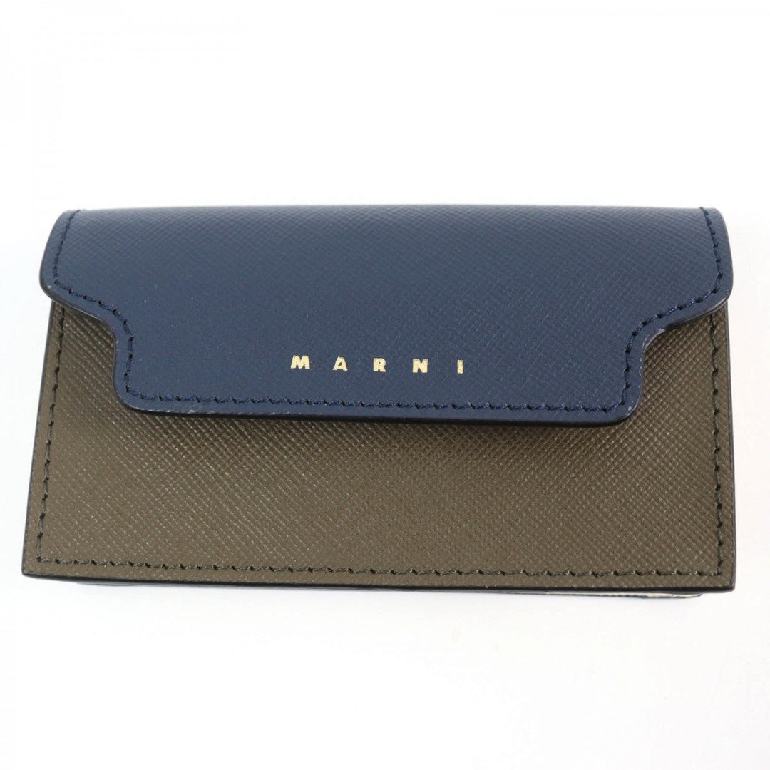 MARNI Card Case PFMO0074U0 P2644 Main: Leather multicolor Women Used Authentic