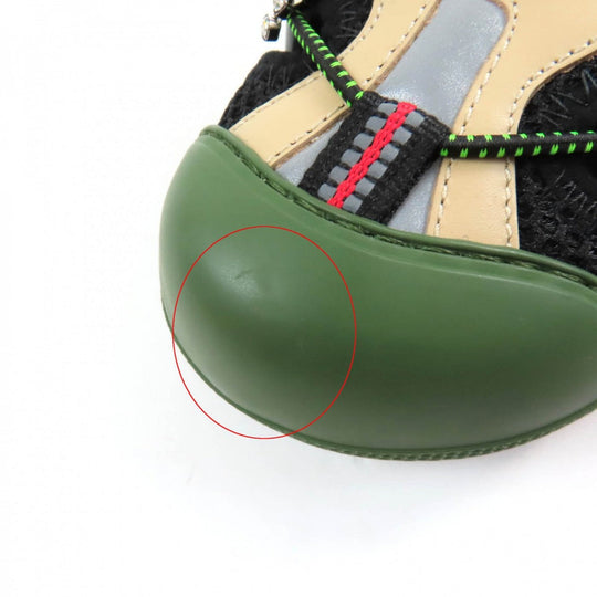 GUCCI Sandals 571557 Main: Leather Multi Women 36 Used Authentic