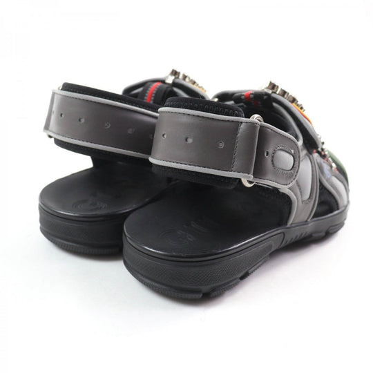 GUCCI Sandals 571557 Main: Leather Multi Women 36 Used Authentic