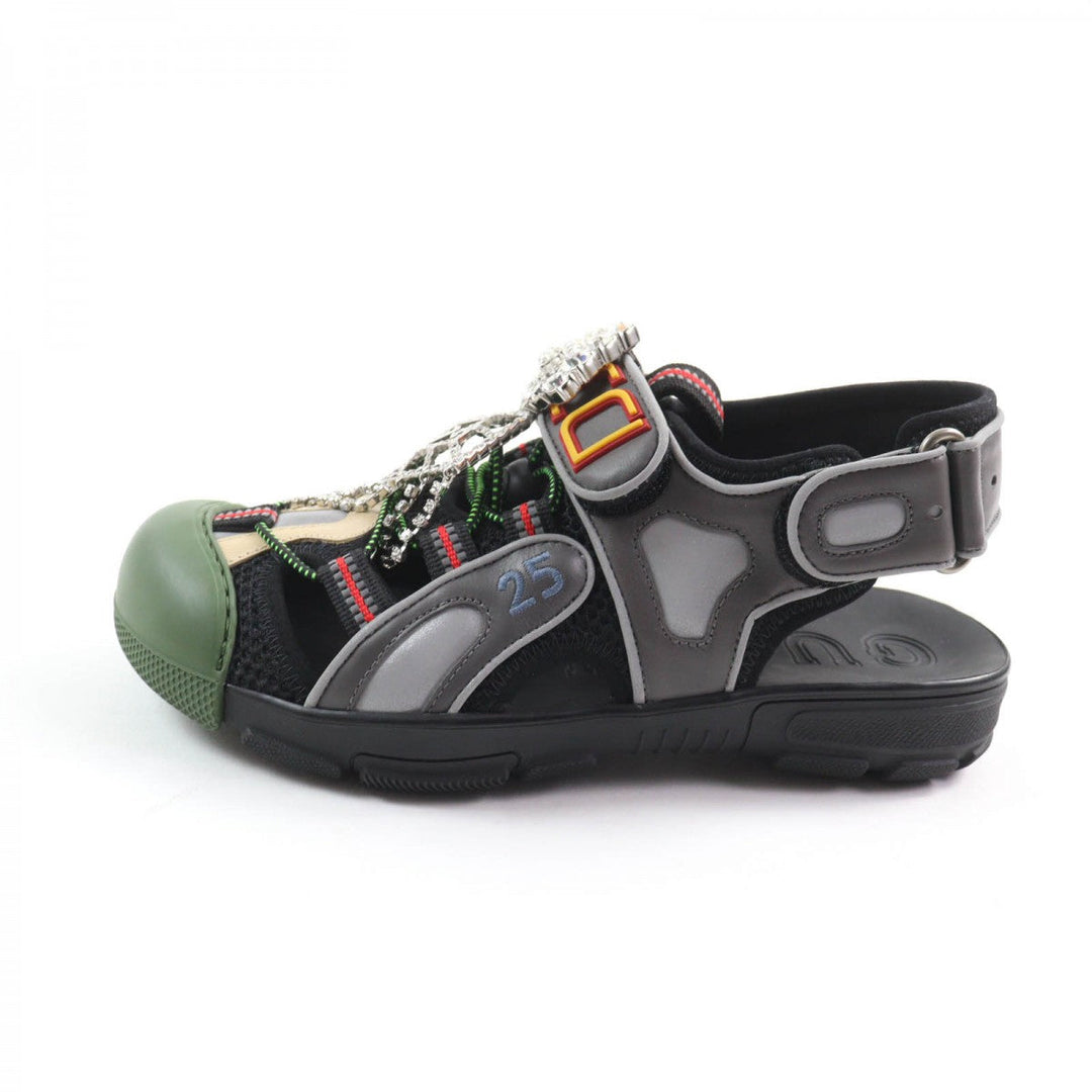 GUCCI Sandals 571557 Main: Leather Multi Women 36 Used Authentic