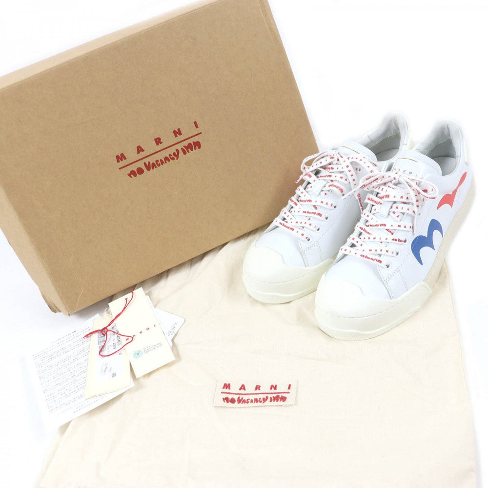 MARNI Low cut sneakers SNZU014501 leather white DADA BUMPER Dada Bumper 41