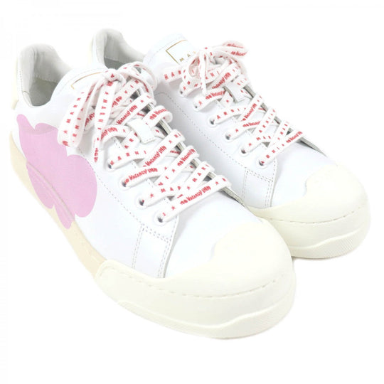 MARNI Low cut sneakers SNZU014501 leather white DADA BUMPER Dada Bumper 41