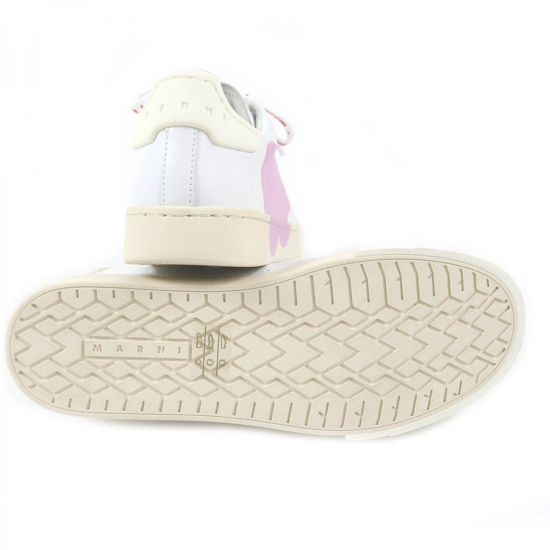 MARNI Low cut sneakers SNZU014501 leather white DADA BUMPER Dada Bumper 41