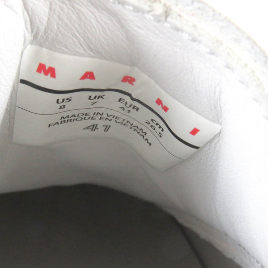 MARNI Low cut sneakers SNZU014501 leather white DADA BUMPER Dada Bumper 41