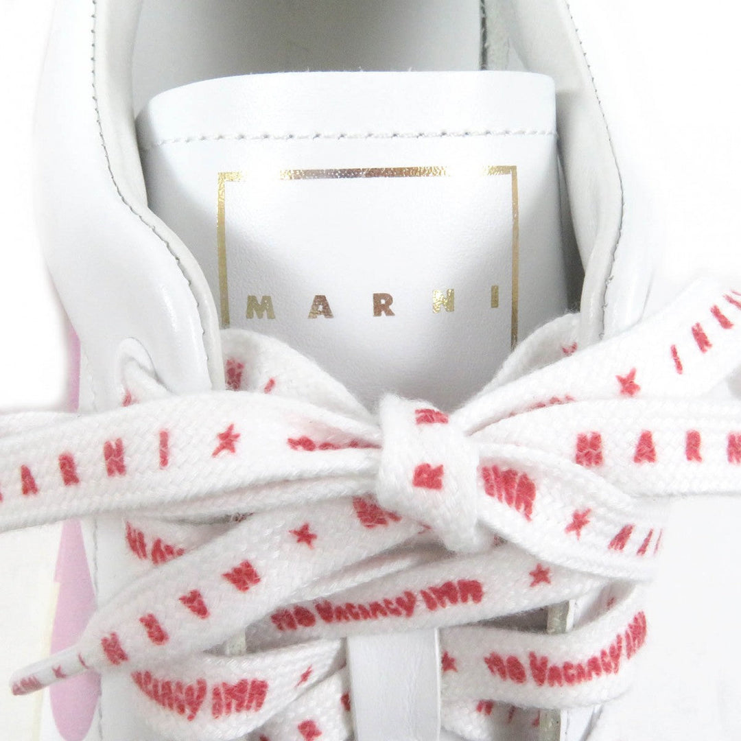 MARNI Low cut sneakers SNZU014501 leather white DADA BUMPER Dada Bumper 41