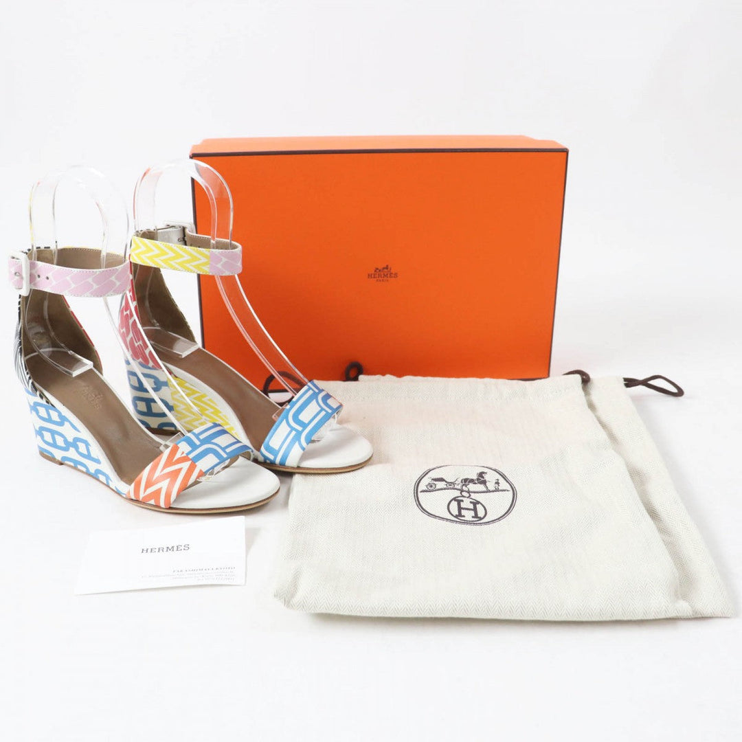 HERMES Sandals Z01053Z Main: Leather Multi ACAPULCO Women No size listed Used Authentic