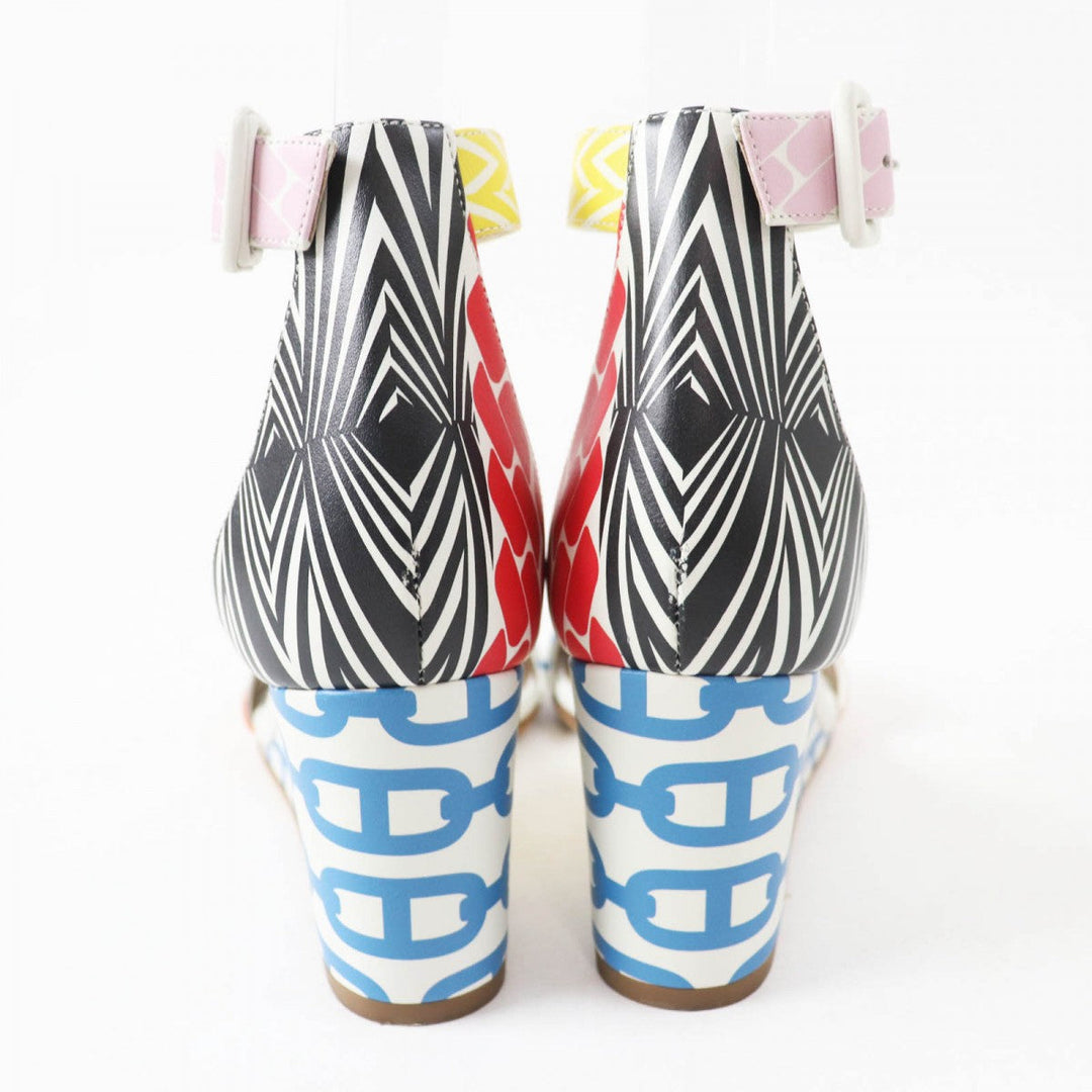 HERMES Sandals Z01053Z Main: Leather Multi ACAPULCO Women No size listed Used Authentic