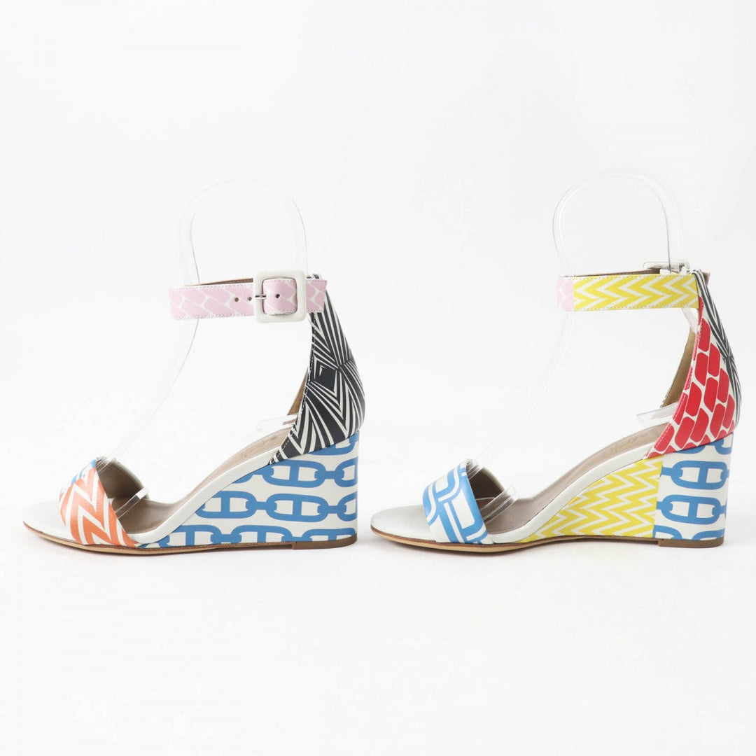 HERMES Sandals Z01053Z Main: Leather Multi ACAPULCO Women No size listed Used Authentic