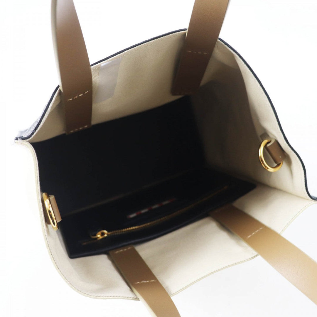 MARNI Shoulder Bag SHMP0040L3P6533 leather black brown beige Museo