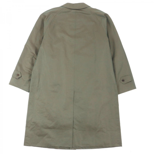 BURBERRY LONDON Stainless collar coat Outer: 100% cotton, Lining: cotton, Sleeve lining: polyester, Liner: 90% wool, Liner: 10% cashmere iridescent mens Used Authentic