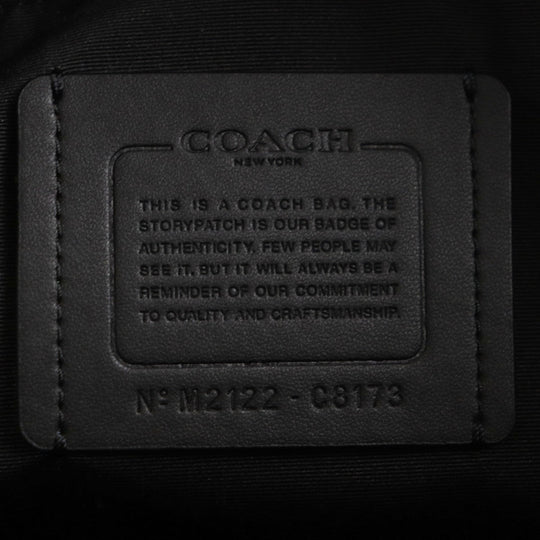 COACH Briefcase C8173 leather black Graham Structured