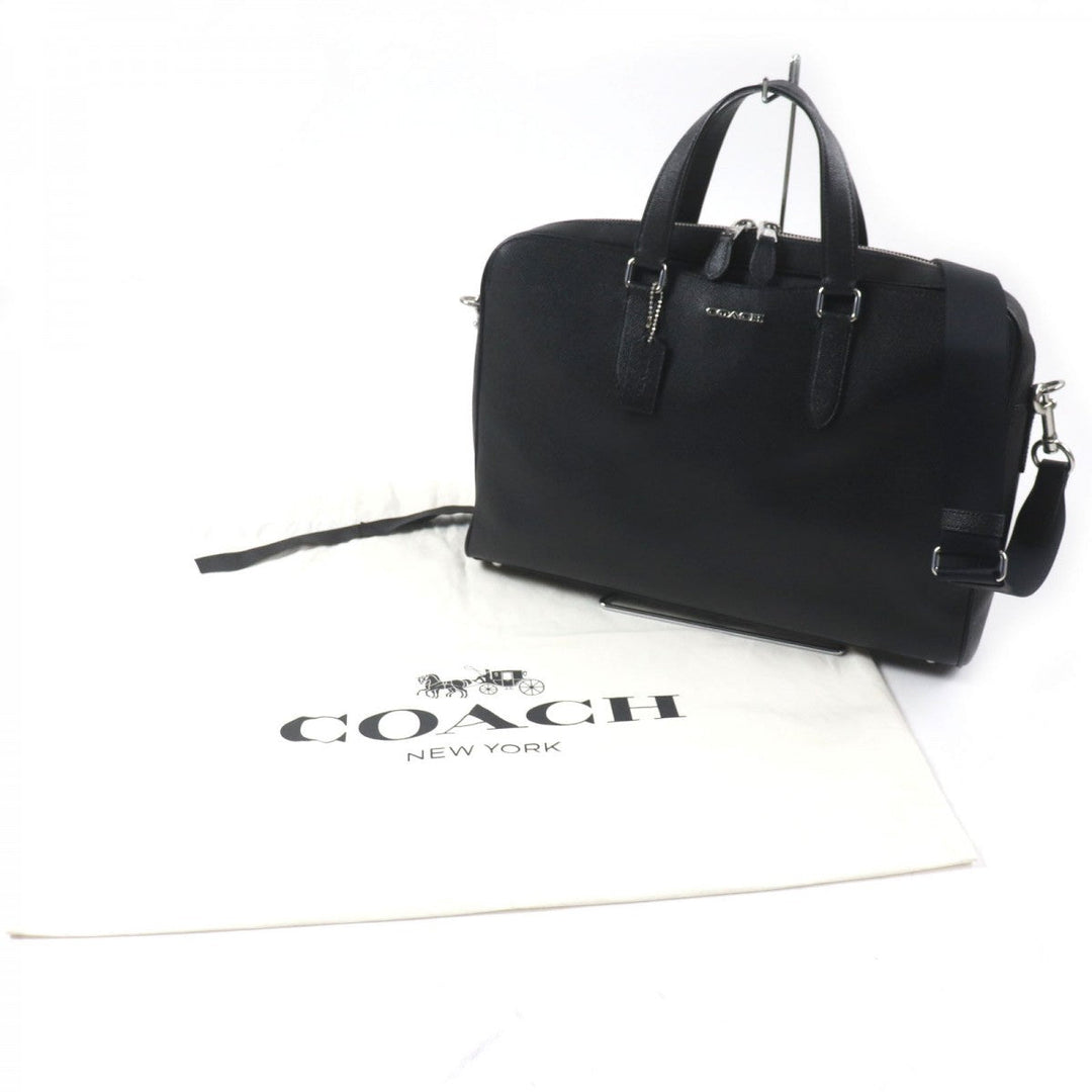 COACH Briefcase C8173 leather black Graham Structured