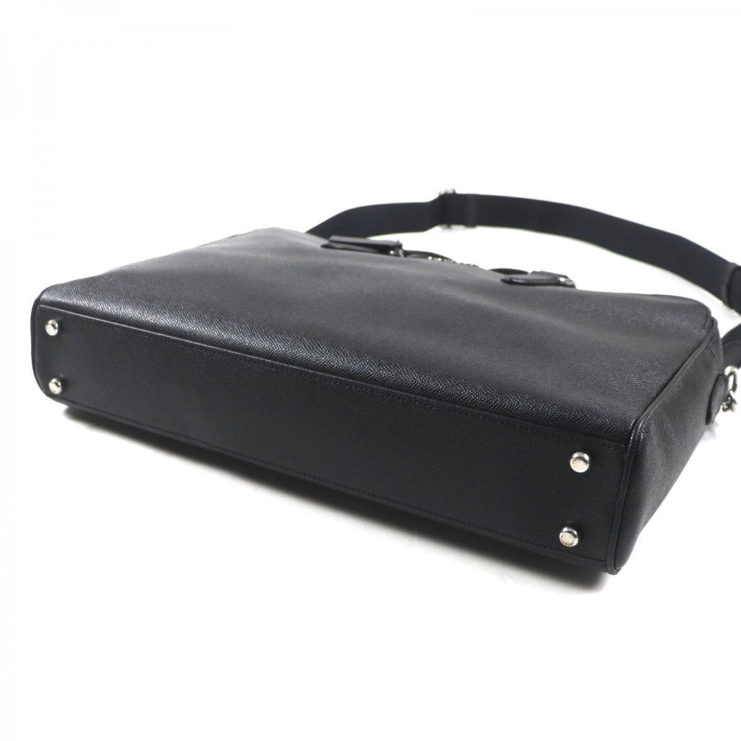 COACH Briefcase C8173 leather black Graham Structured