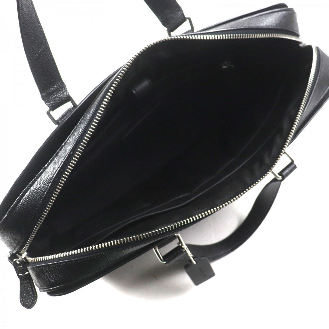 COACH Briefcase C8173 leather black Graham Structured