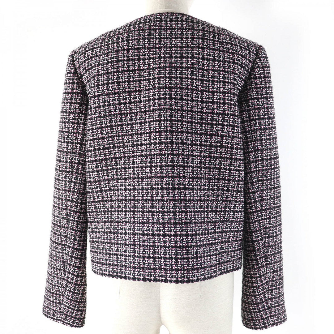 COACH No color jacket CO841 Main: 53% polyester, Main: 47% acrylic, Lining: 58% polyester, Lining: 42% rayon Black Pink White Women XS Used Authentic