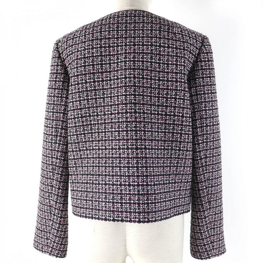 COACH No color jacket CO841 Main: 53% polyester, Main: 47% acrylic, Lining: 58% polyester, Lining: 42% rayon Black Pink White Women XS Used Authentic