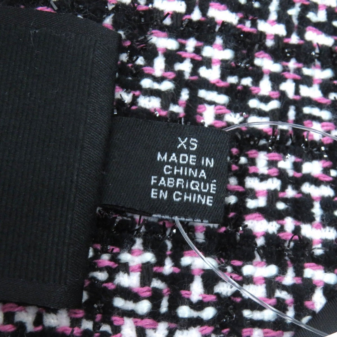 COACH No color jacket CO841 Main: 53% polyester, Main: 47% acrylic, Lining: 58% polyester, Lining: 42% rayon Black Pink White Women XS Used Authentic