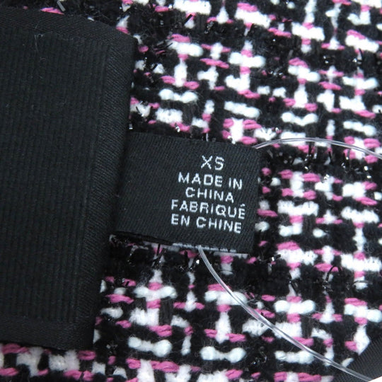 COACH No color jacket CO841 Main: 53% polyester, Main: 47% acrylic, Lining: 58% polyester, Lining: 42% rayon Black Pink White Women XS Used Authentic