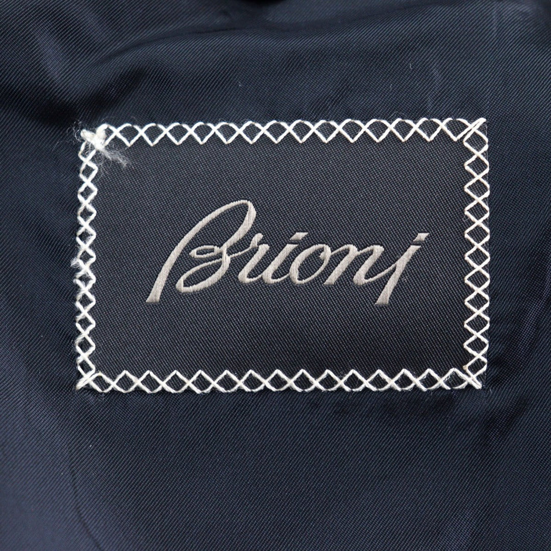 Brioni suit wool Navy PARIOLI