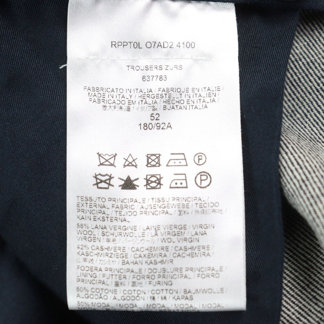 Brioni suit wool Navy PARIOLI